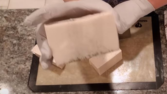 Remove soap from mold