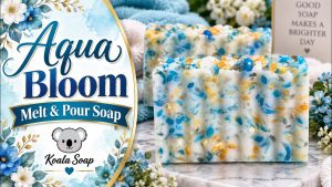 Aqua Bloom Melt and Pour Soap: How to Turn Leftover Soap into Beautiful Confetti Bars