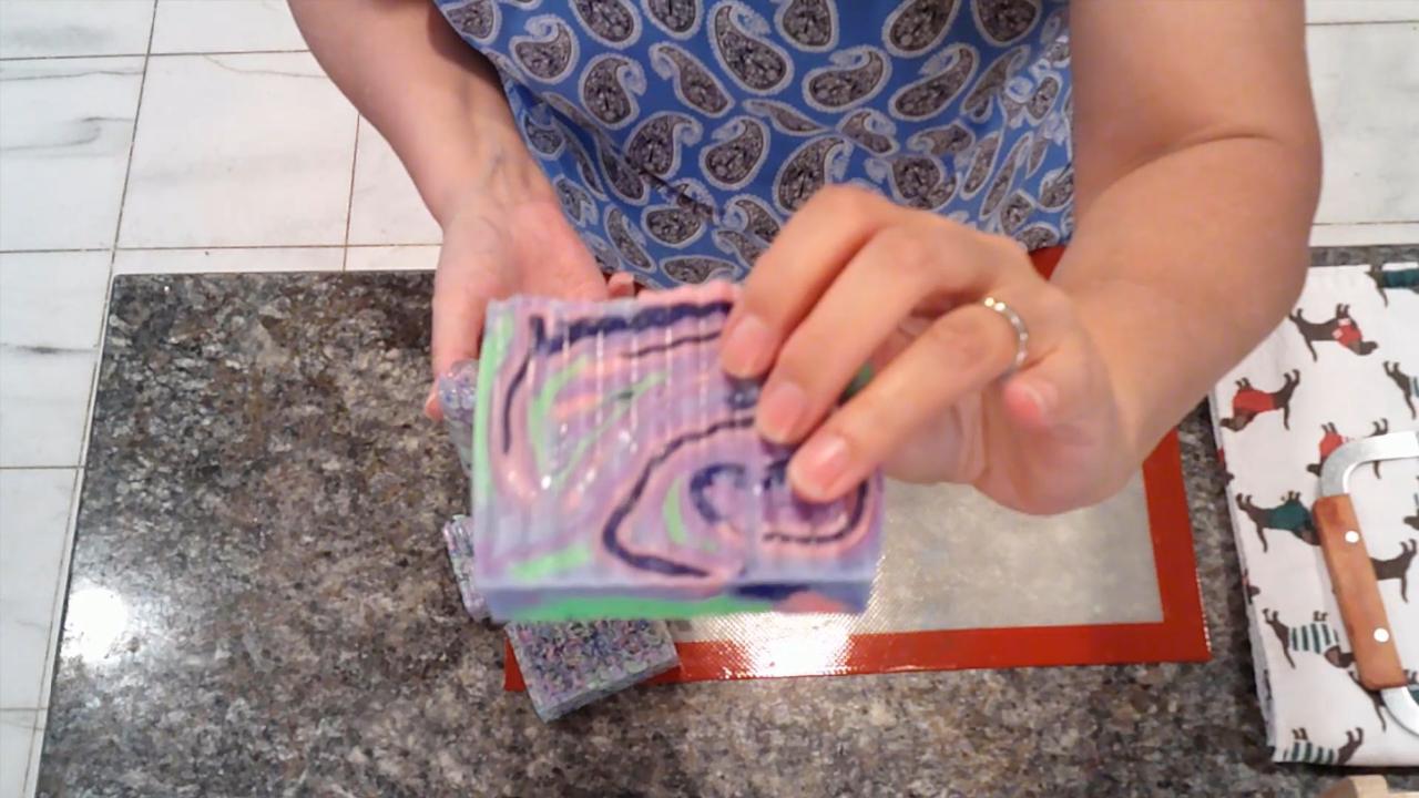 The original soap that was shredded into confetti