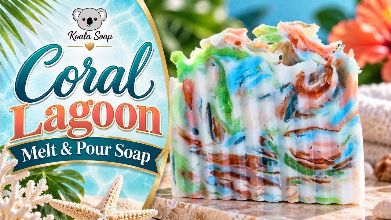 Coral Lagoon Melt and Pour Soap