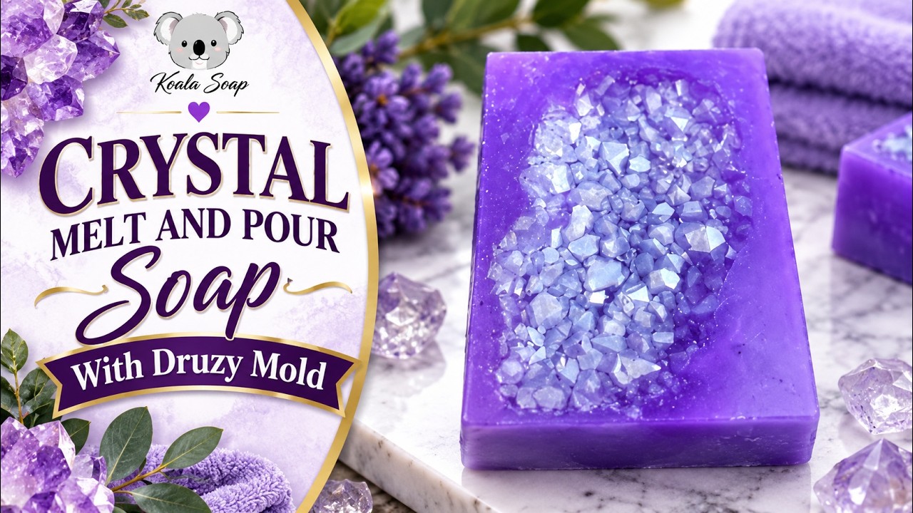 Crystal Melt and Pour Soap Recipe