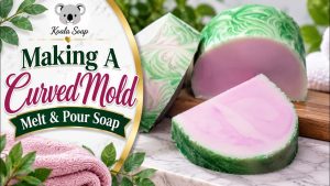 How to Make a Curved Soap Mold at Home for Melt and Pour Soap