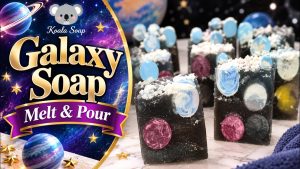 Galaxy Melt and Pour Soap Fail (and How I Saved It)