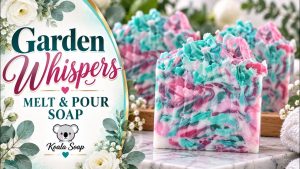 Garden Whispers Melt and Pour Soap Tutorial
