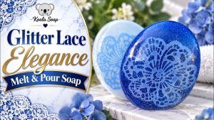 Glitter Lace Elegance Melt and Pour Soap Tutorial