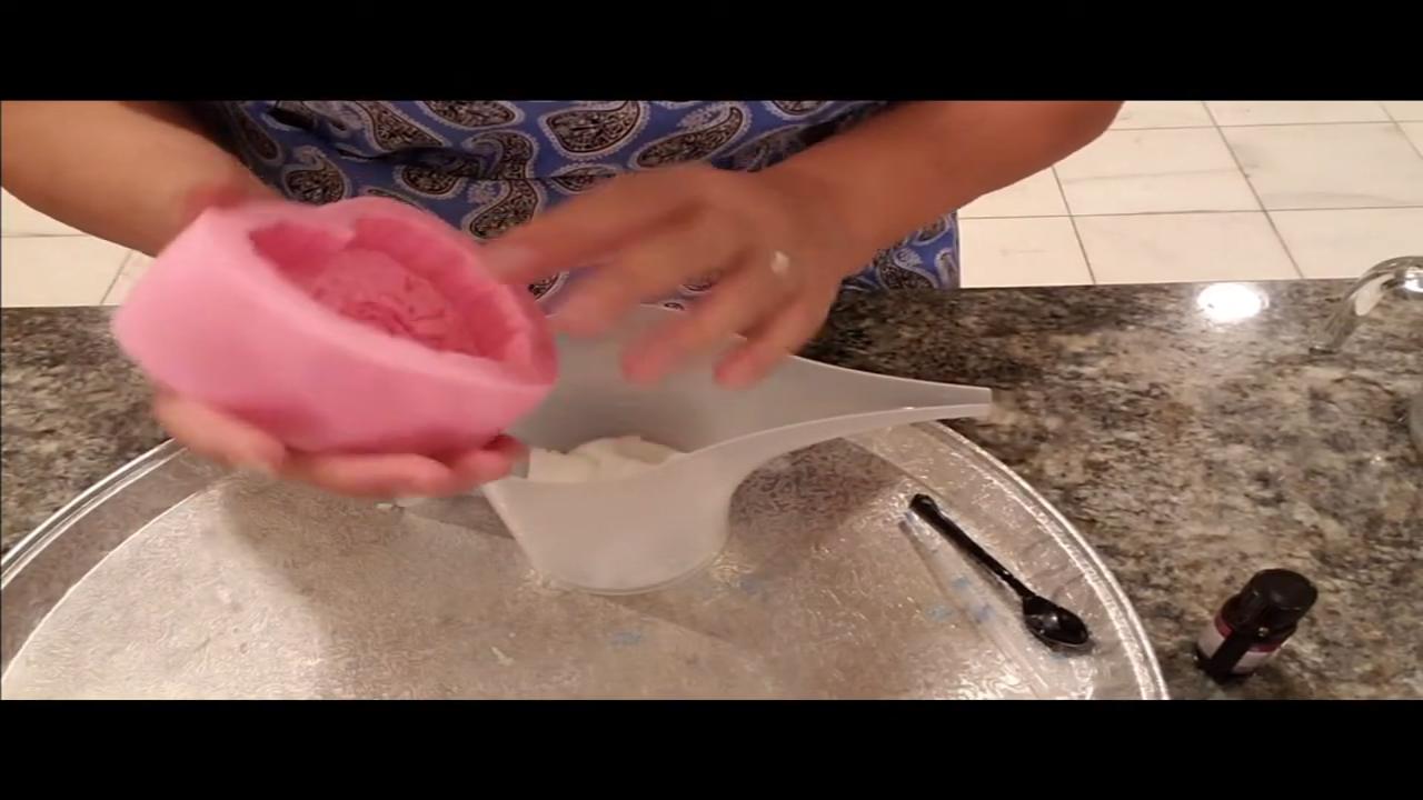 Melted goat milk soap base