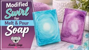 How to Swirl Melt and Pour Soap (Easy Swirl Technique)
