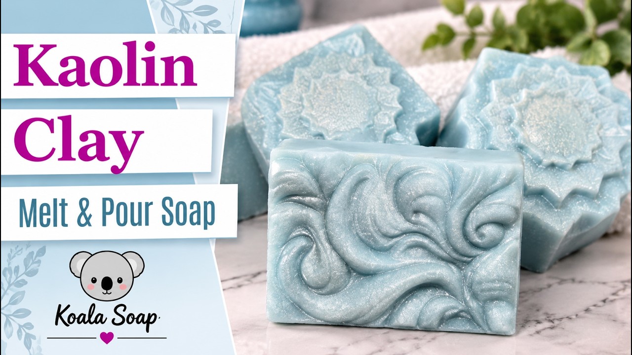 Kaolin Clay Melt and Pour Soap