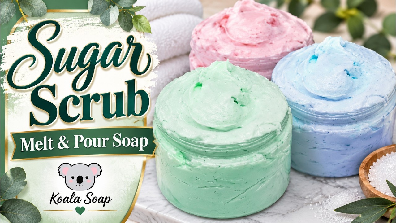 Sugar Scrub DIY Easy Recipe