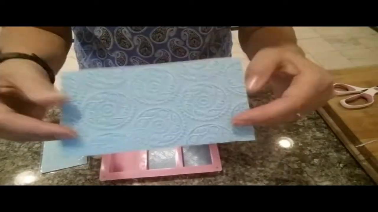 Reversible clay texture sheet