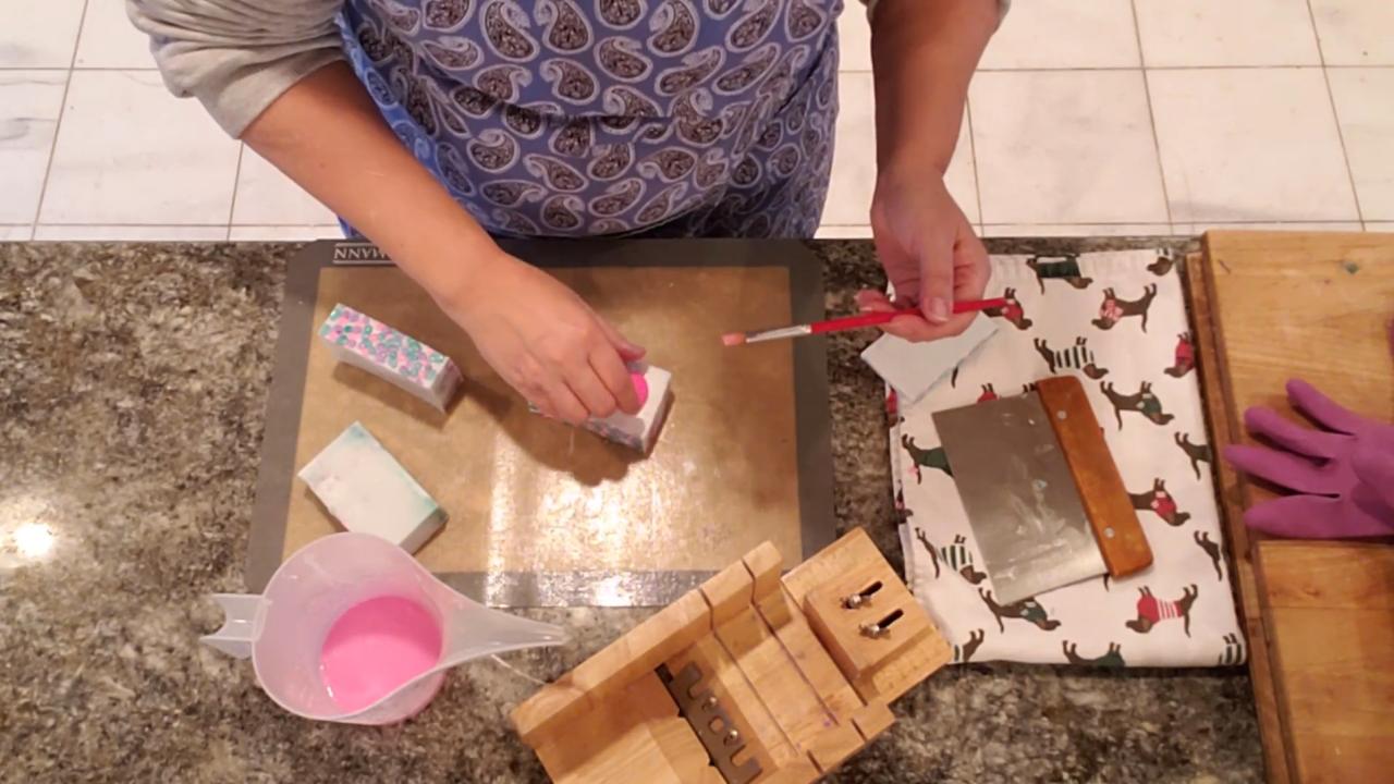 Adding small embeds to the top of the soap