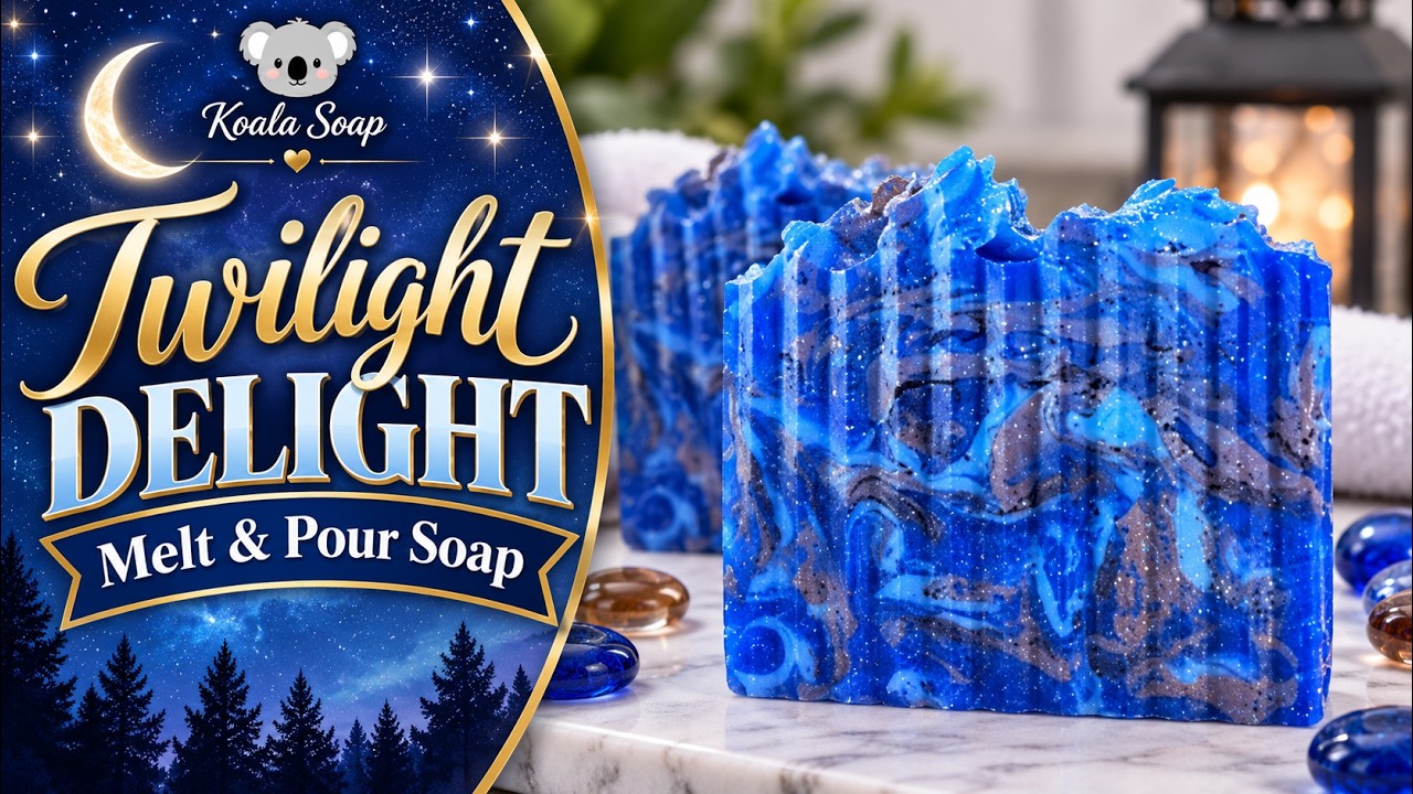 Twilight Delight Melt and Pour Soap Tutorial