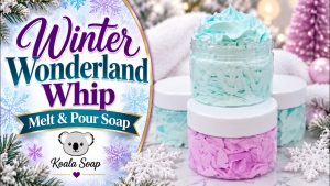 Winter Wonderland Whipped Soap: Easy DIY Whipped Soap for Beginners